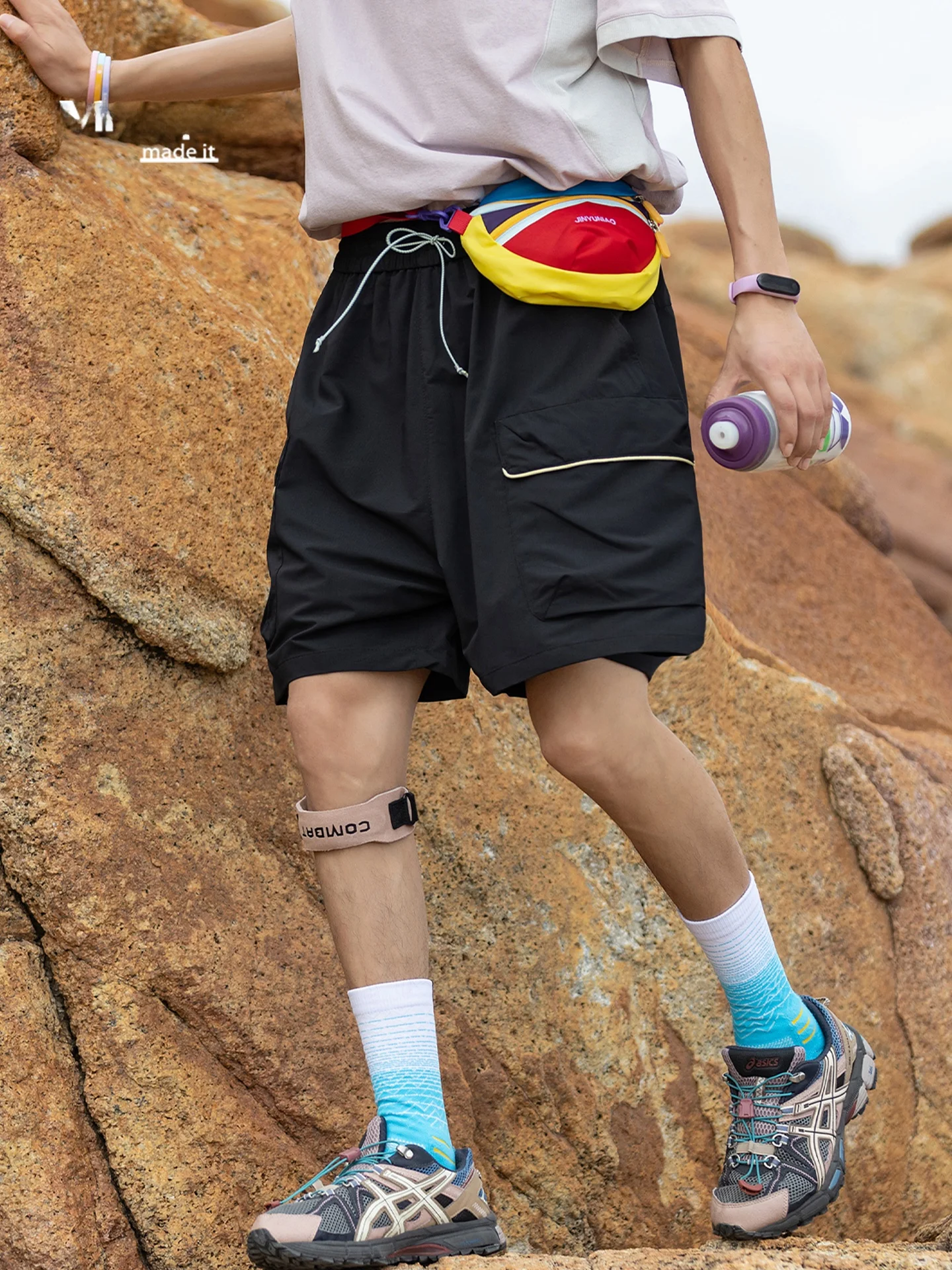 Mmopotop Men's Outdoor Sports Shorts Five Pockets Workwear Casual Straight Leg Pants mid Waist Polyester Fiber No Ironing Needed
Mmopotop Men's Outdoor Sports Shorts Five Pockets Workwear Casual Straight Leg Pants mid Waist Polyester Fiber No Ironing Needed