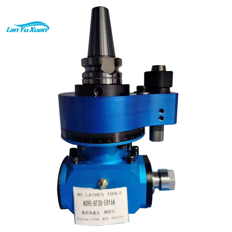 Milling angle head BT40 right angle head BT40-ER32 right angle milling head cnc machine tool holder
Milling angle head BT40 right angle head BT40-ER32 right angle milling head cnc machine tool holder