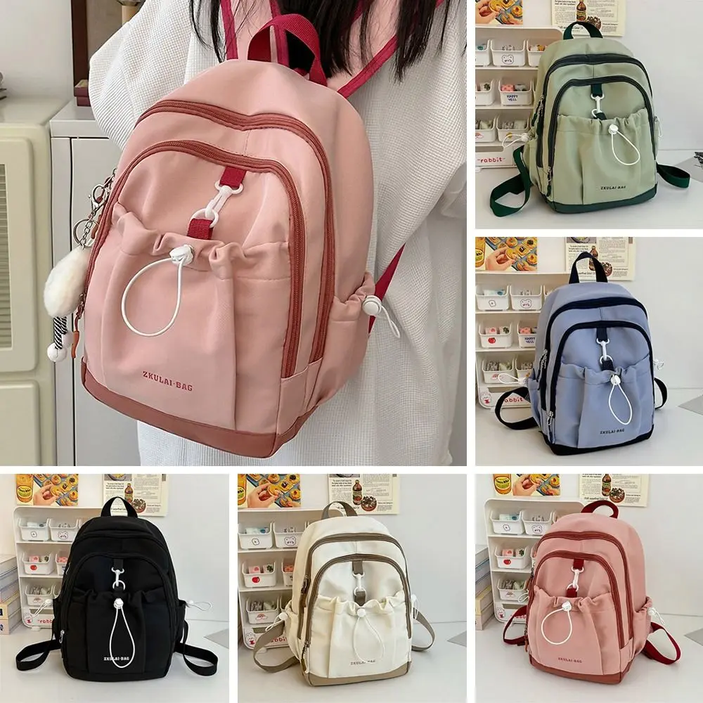 Portable Nylon Shoulders Backpack Large Capacity Multi-pocket Travel Rucksack Adjustable Strap Casual Versatile Schoolbag
Portable Nylon Shoulders Backpack Large Capacity Multi-pocket Travel Rucksack Adjustable Strap Casual Versatile Schoolbag