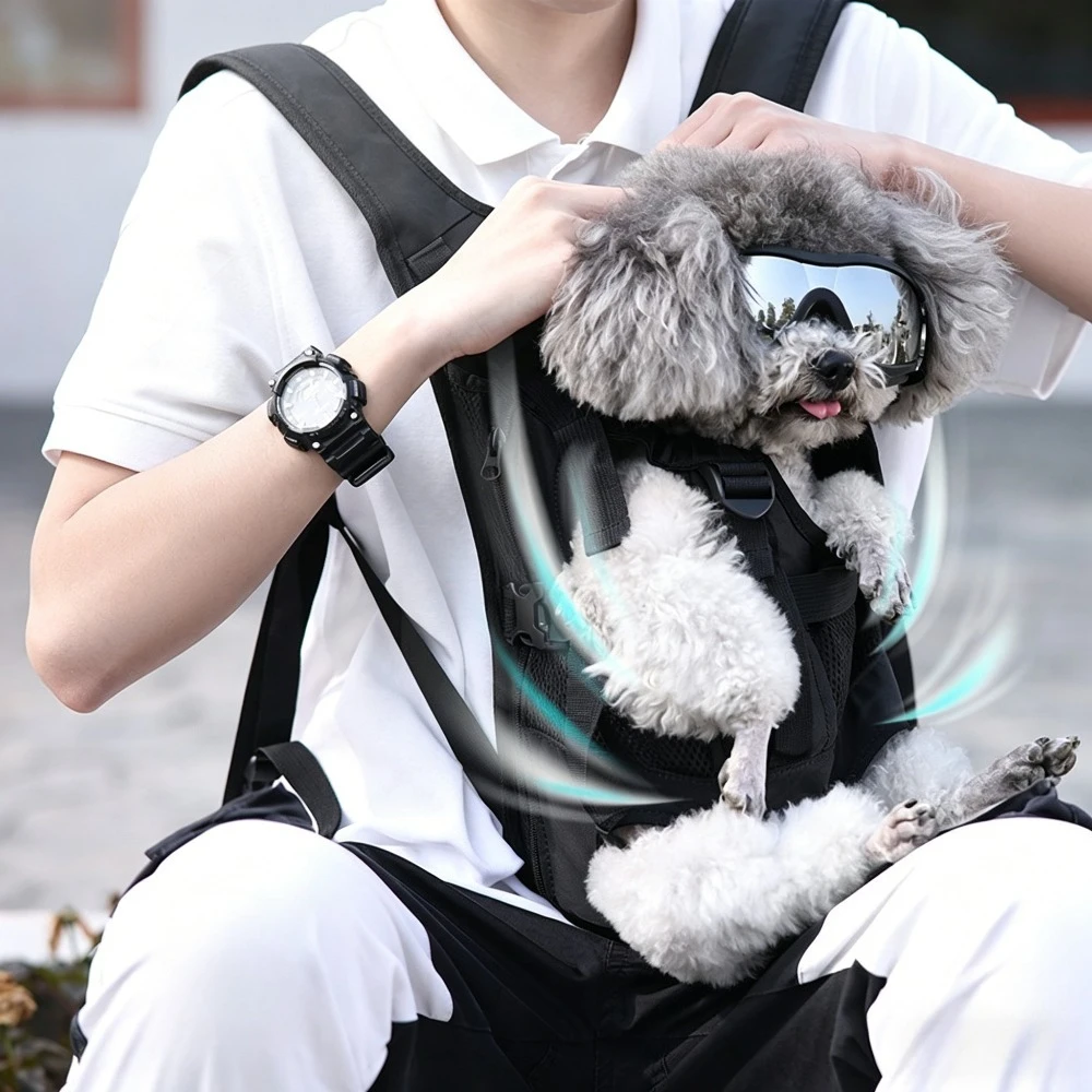 Breathable Pet Backpack Four-Legged Dog Carrier Shock Absorption Comfortable Chest Bag for Small Dogs and Cats Outdoor Travel
Breathable Pet Backpack Four-Legged Dog Carrier Shock Absorption Comfortable Chest Bag for Small Dogs and Cats Outdoor Travel