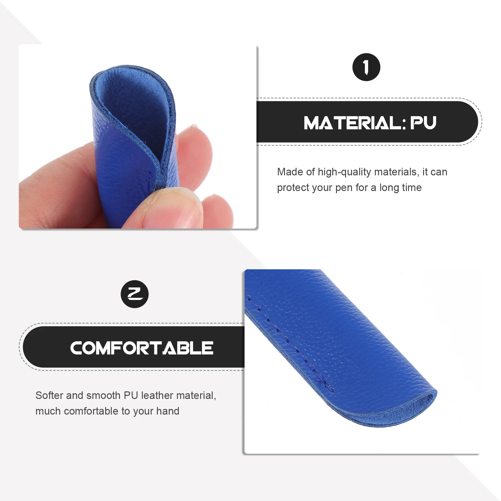 10 Pcs Pencil Case Protective Cover Single Bags Universal Storage Pu Portable Protector
10 Pcs Pencil Case Protective Cover Single Bags Universal Storage Pu Portable Protector
