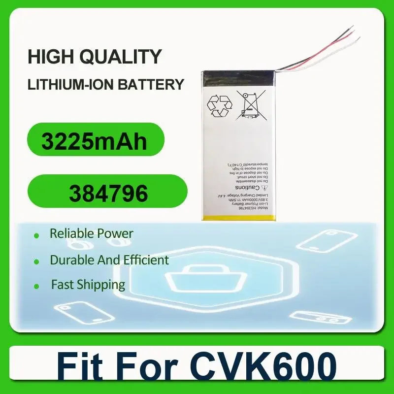 Battery Fit For CVK600 PSP Change UMD 6050100 6153104 Wiko C330 Rakuten Mini Hht7b Hht7a VQT281 HUDIE F8 HMD860
Battery Fit For CVK600 PSP Change UMD 6050100 6153104 Wiko C330 Rakuten Mini Hht7b Hht7a VQT281 HUDIE F8 HMD860