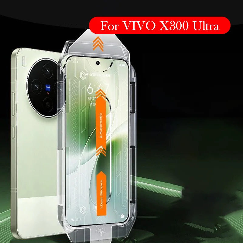 2PC Tempered Glass For VIVO X300 Ultra Dust-free Installation Film Screen Protector for VIVO X300 ULTRA
2PC Tempered Glass For VIVO X300 Ultra Dust-free Installation Film Screen Protector for VIVO X300 ULTRA