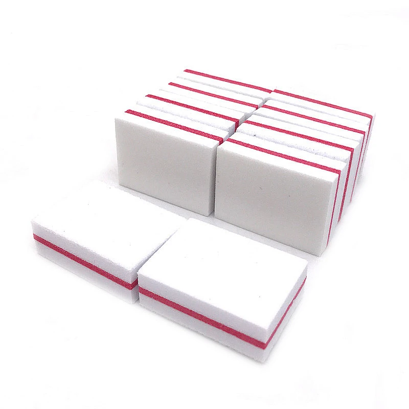100 Pcs Mini Nail Files Sponge Foam Manicure Sanding Buffer Block White 100/180 UV Gel Polish Nails Art Accessories Tools Kits
100 Pcs Mini Nail Files Sponge Foam Manicure Sanding Buffer Block White 100/180 UV Gel Polish Nails Art Accessories Tools Kits
