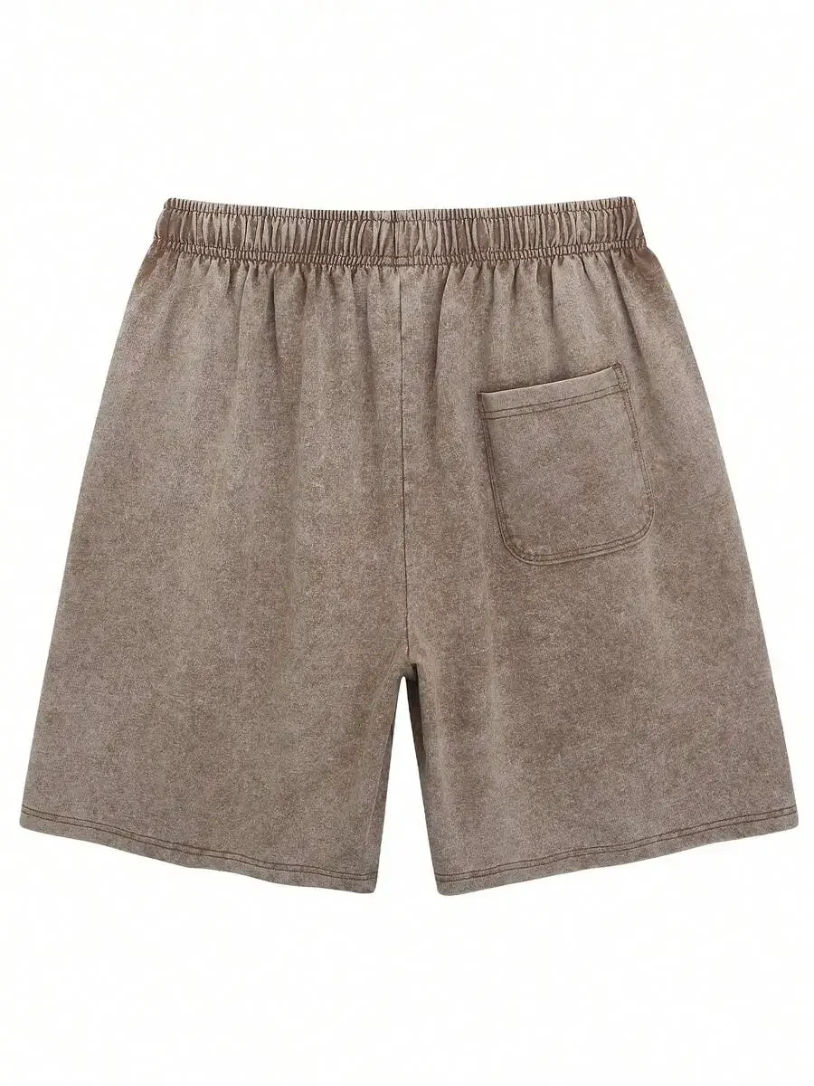 Mens Vintage Washed Cotton Shorts With Drawstring Waist Relaxed Fit Casual Summer Wear
Mens Vintage Washed Cotton Shorts With Drawstring Waist Relaxed Fit Casual Summer Wear