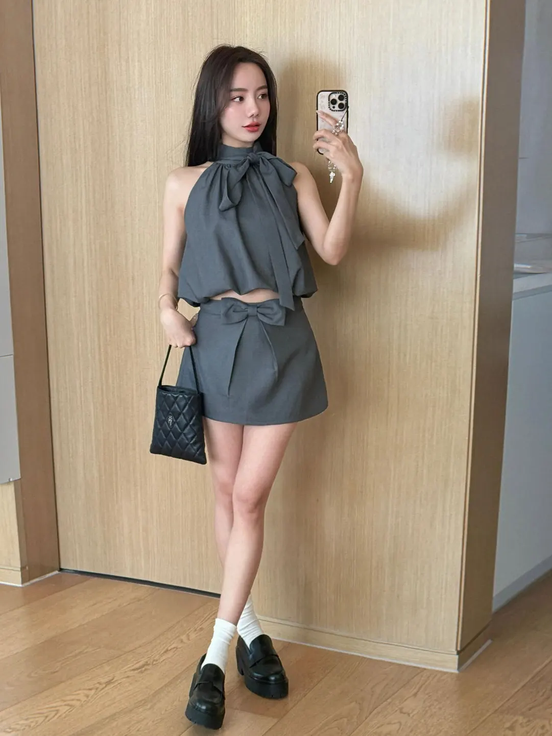 Korean Design Neck Hanging Vest Top Fashionable High Waist Short A-Line Skirt Set Summer New Arrival Slimming Effect
Korean Design Neck Hanging Vest Top Fashionable High Waist Short A-Line Skirt Set Summer New Arrival Slimming Effect