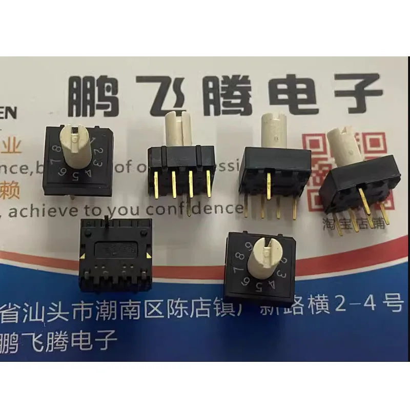 1PCS/LOTS Taiwan DIP RH4HA-10R-V-B 0-9/10 Position Rotary Dial Code Switch with Handle 4:1
1PCS/LOTS Taiwan DIP RH4HA-10R-V-B 0-9/10 Position Rotary Dial Code Switch with Handle 4:1