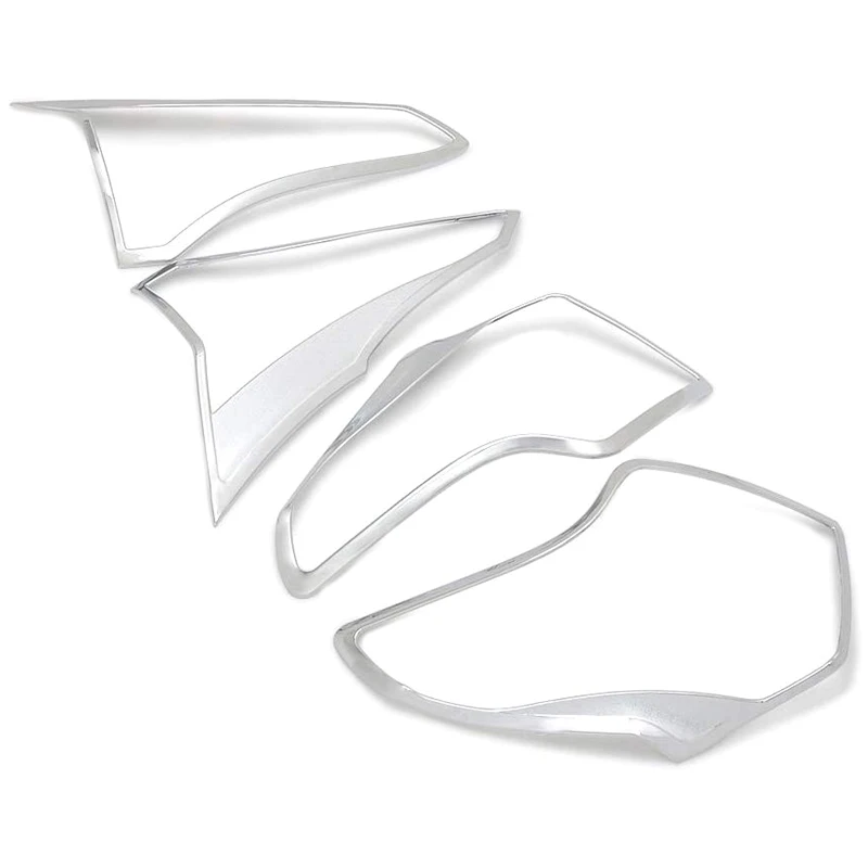 ABS Chrome Rear Tail Lights Cover Trim Bezels for Toyota RAV4 RAV-4 XLE LE 2018 2017 2016 Outside Accessories 4PCS/Set
ABS Chrome Rear Tail Lights Cover Trim Bezels for Toyota RAV4 RAV-4 XLE LE 2018 2017 2016 Outside Accessories 4PCS/Set