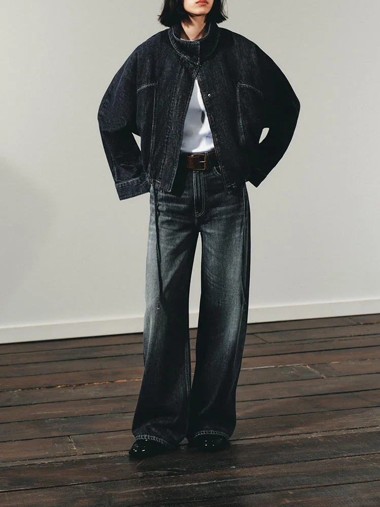 Новые зимние женские супер широкие джинсы с высокой талией, повседневные универсальные милые модные женские брюки премиум-класса 2025 года
Новые зимние женские супер широкие джинсы с высокой талией, повседневные универсальные милые модные женские брюки премиум-класса 2025 года