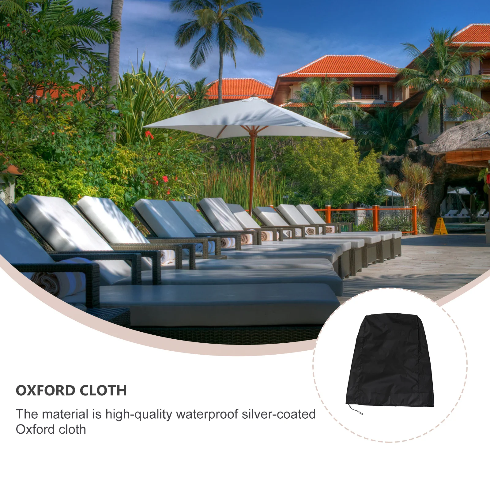 1Pcs Garden Chair Cover Waterproof Tear Resistant Oxford Fabric for Yard Square Outdoor Furniture Protection All Weather Use
1Pcs Garden Chair Cover Waterproof Tear Resistant Oxford Fabric for Yard Square Outdoor Furniture Protection All Weather Use