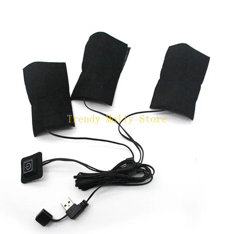 N5KB Fast-Heating Film Lightweight USB Heated Pads Carried with the Battery Pack Safe Fiber Unisex Warmer Sheet for Outdoor
N5KB Fast-Heating Film Lightweight USB Heated Pads Carried with the Battery Pack Safe Fiber Unisex Warmer Sheet for Outdoor