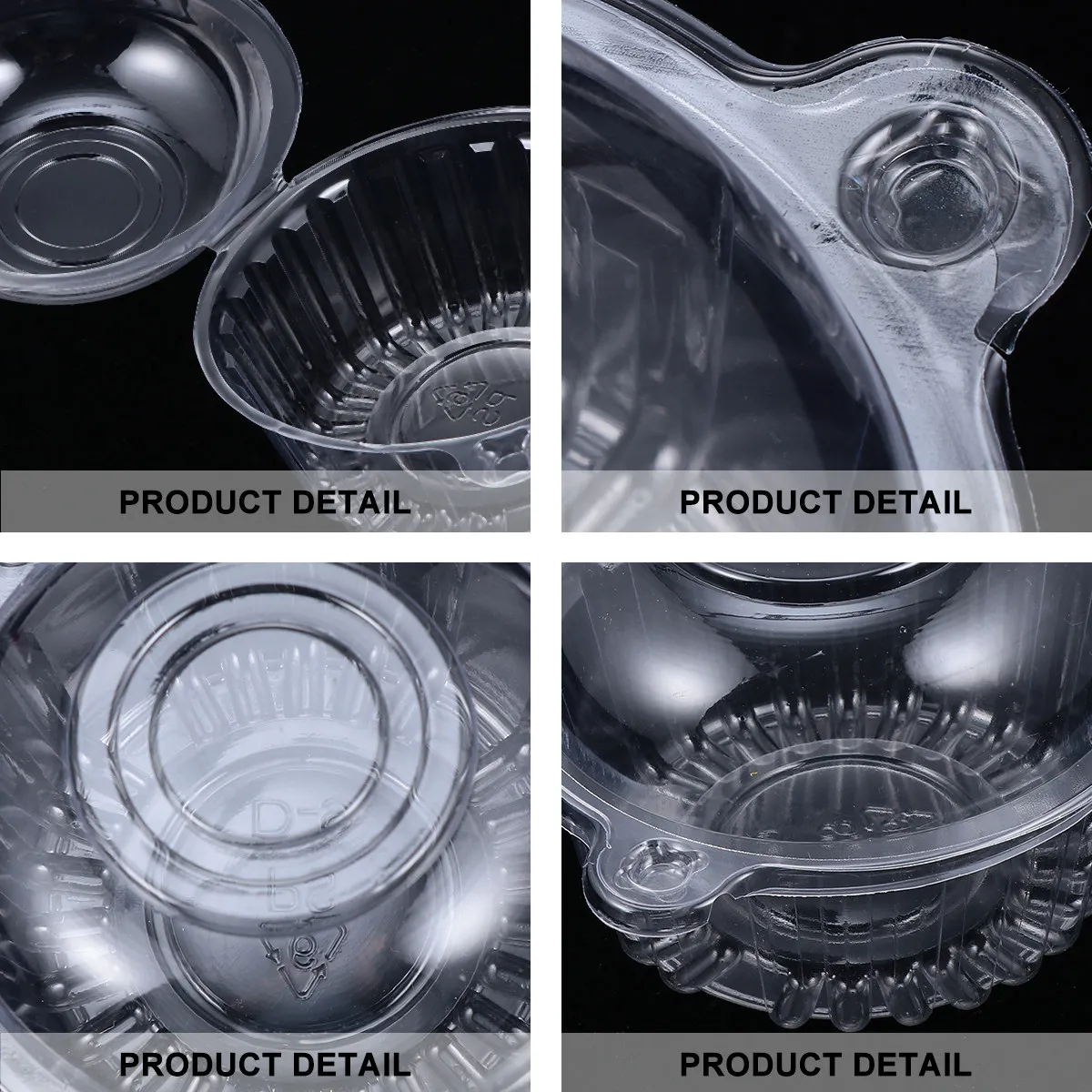 100Pcs Cake Box Transparent Dessert Storage Container for Baking Pastry Cupcake and Fruit Airtight Disposable Food Crisper
100Pcs Cake Box Transparent Dessert Storage Container for Baking Pastry Cupcake and Fruit Airtight Disposable Food Crisper