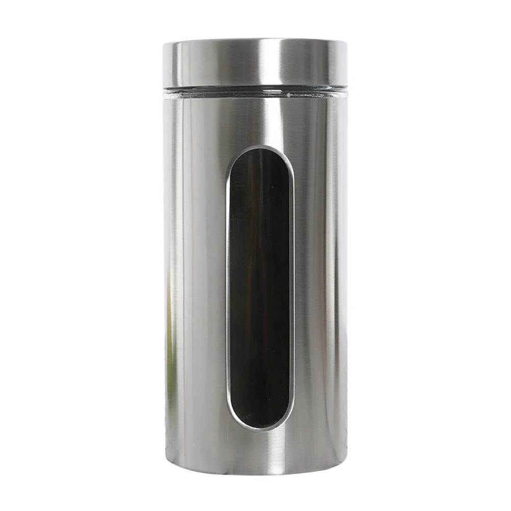 Food Airtight Container Stainless Steel Sealed Can Sealed Canister Steel Storage Dry Food Storage Tank Tank Fashion
Food Airtight Container Stainless Steel Sealed Can Sealed Canister Steel Storage Dry Food Storage Tank Tank Fashion