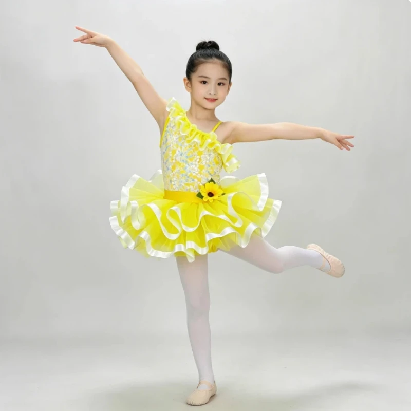 Girls' Princess Sequin Dress Sunflower Performance Costume Sequin Dress Cute Toddler Performance Dress Puff Skirt
Girls' Princess Sequin Dress Sunflower Performance Costume Sequin Dress Cute Toddler Performance Dress Puff Skirt