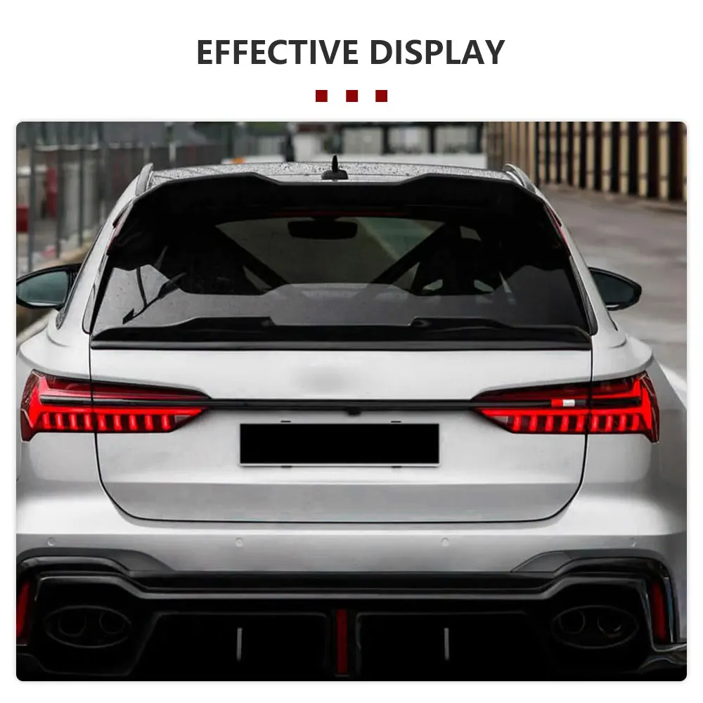 Carbon Fiber Car Rear Trunk Boot Lid Wing Spoiler For Audi RS6 C8 Avant 2019-2023 Rear Trunk Middle Racing Spoiler Wing
Carbon Fiber Car Rear Trunk Boot Lid Wing Spoiler For Audi RS6 C8 Avant 2019-2023 Rear Trunk Middle Racing Spoiler Wing