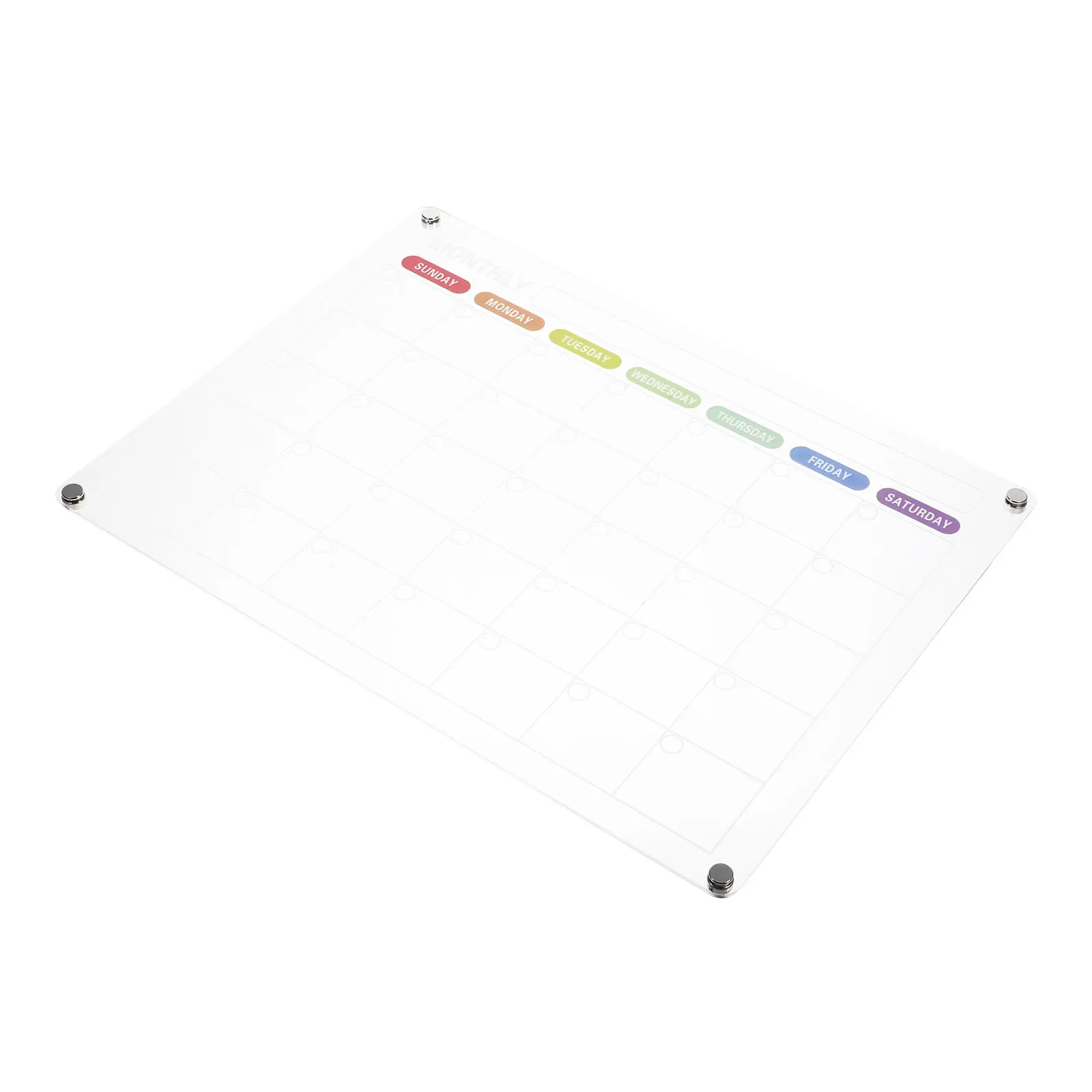 Acrylic Magnetic Dry Erase Board Transparent Desktop Message Planner Board for Home Office Kitchen Fridge Weekly Daily Schedule
Acrylic Magnetic Dry Erase Board Transparent Desktop Message Planner Board for Home Office Kitchen Fridge Weekly Daily Schedule