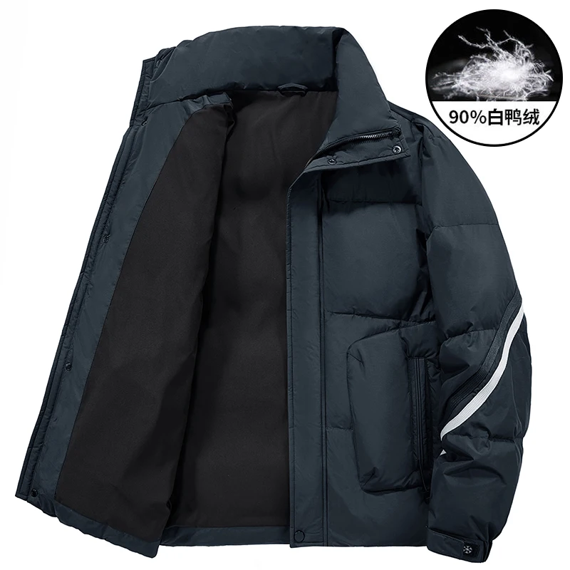Outdoor Cycling Hiking Camping, Fishing, Mountain Climbing, Self-driving, Hong Kong-style Stand-up Collar White Duck Down Jacket
Outdoor Cycling Hiking Camping, Fishing, Mountain Climbing, Self-driving, Hong Kong-style Stand-up Collar White Duck Down Jacket