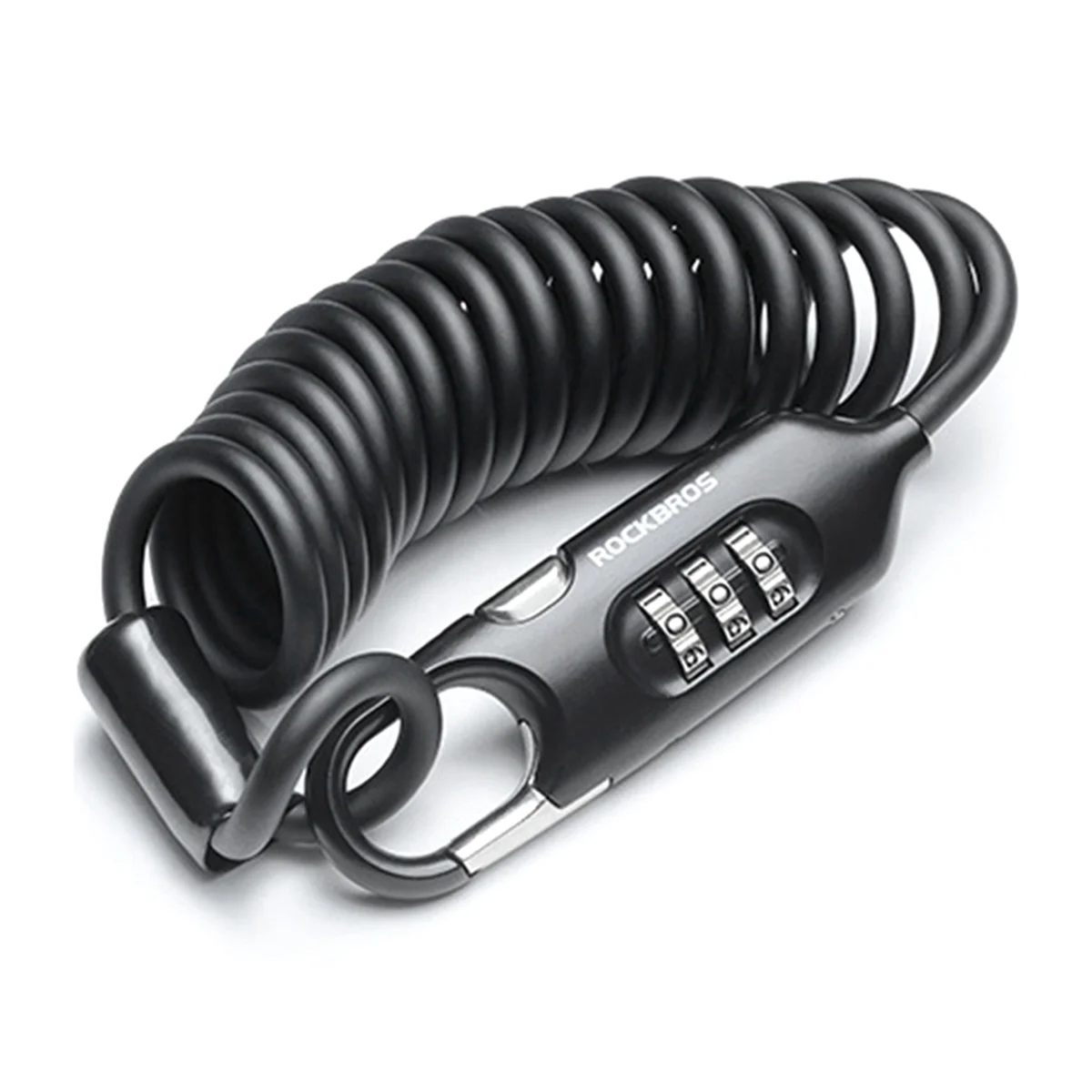 YHVC-ROCKBROS Portable Bike Lock 3-Digit Combination Cable Lock Helmet Accessory (Black)
YHVC-ROCKBROS Portable Bike Lock 3-Digit Combination Cable Lock Helmet Accessory (Black)