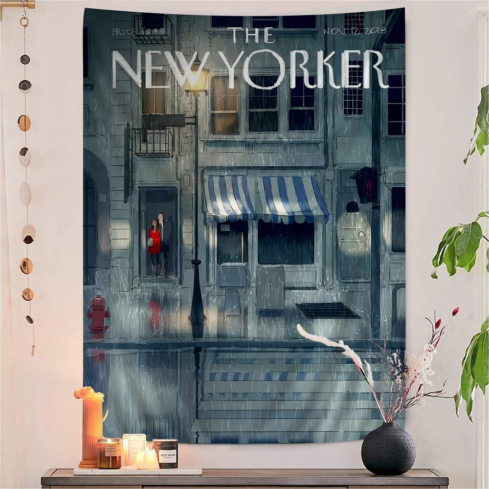 The New Yorker Magazine Anime Tapestry Hippie Flower Wall Carpets Dorm Decor Cheap Hippie Wall Hanging
The New Yorker Magazine Anime Tapestry Hippie Flower Wall Carpets Dorm Decor Cheap Hippie Wall Hanging