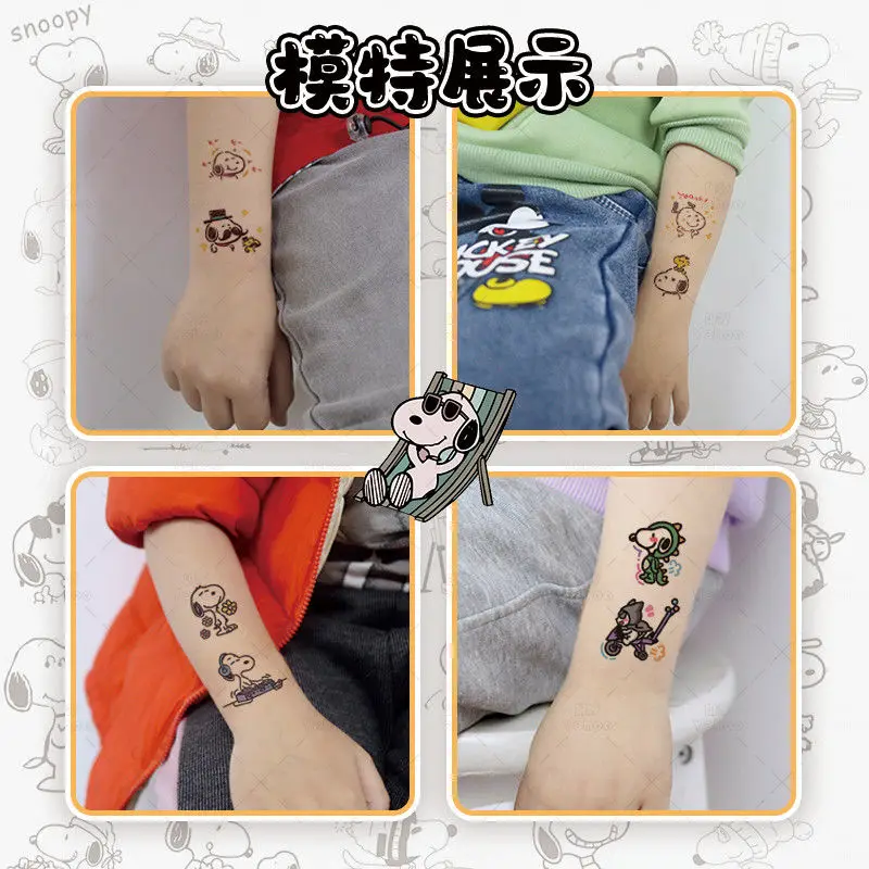 4pcs Anime Snoopy Tattoo Stickers Kawaii Animal DIY Stickers Birthday Party Decoration Cartoon Children Toy Gifts
4pcs Anime Snoopy Tattoo Stickers Kawaii Animal DIY Stickers Birthday Party Decoration Cartoon Children Toy Gifts
