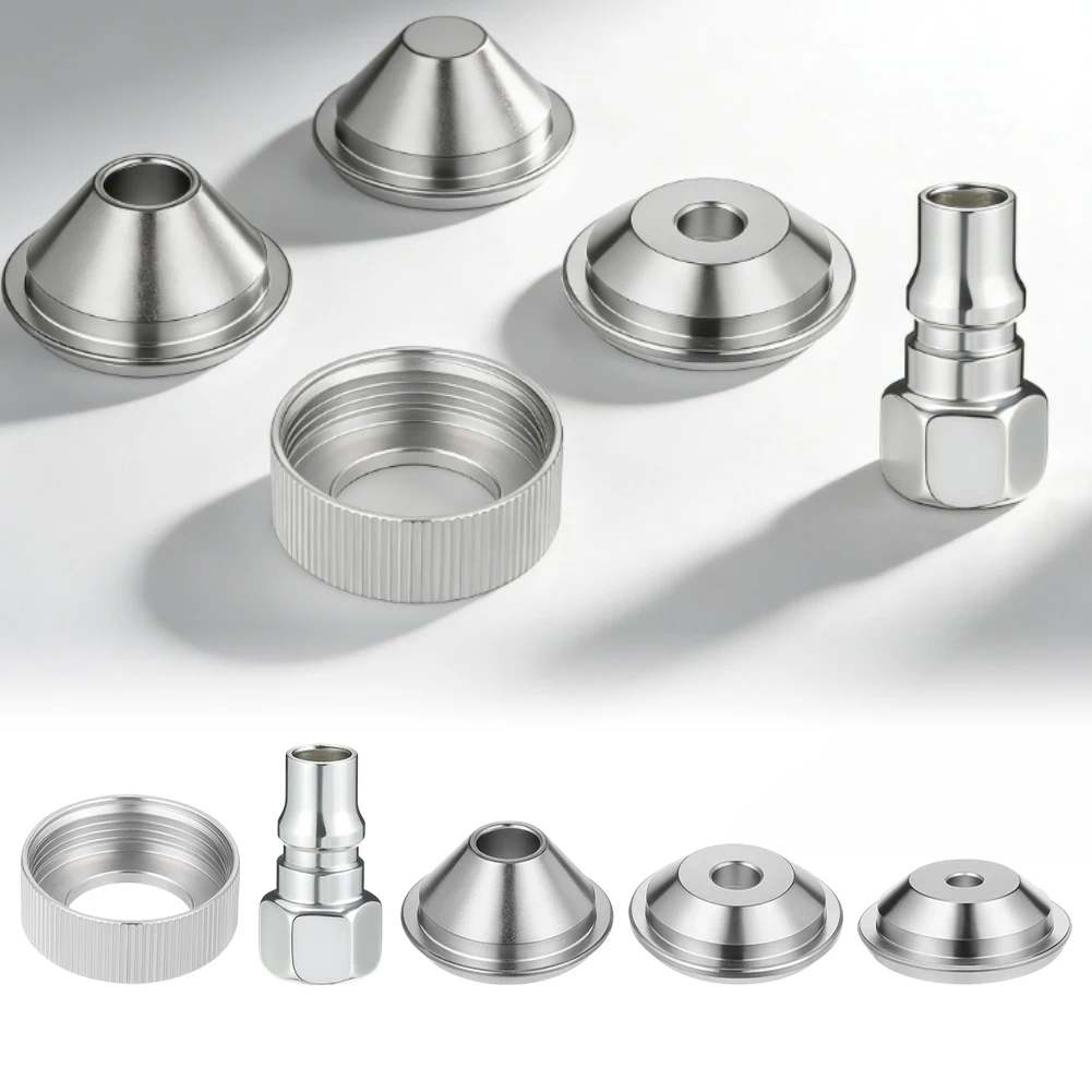 Набор из 5 насадок для текстурного распылителя, для текстурирования стен, покраски гипсокартона, нержавеющая сталь, запчасти для инструментов
Набор из 5 насадок для текстурного распылителя, для текстурирования стен, покраски гипсокартона, нержавеющая сталь, запчасти для инструментов