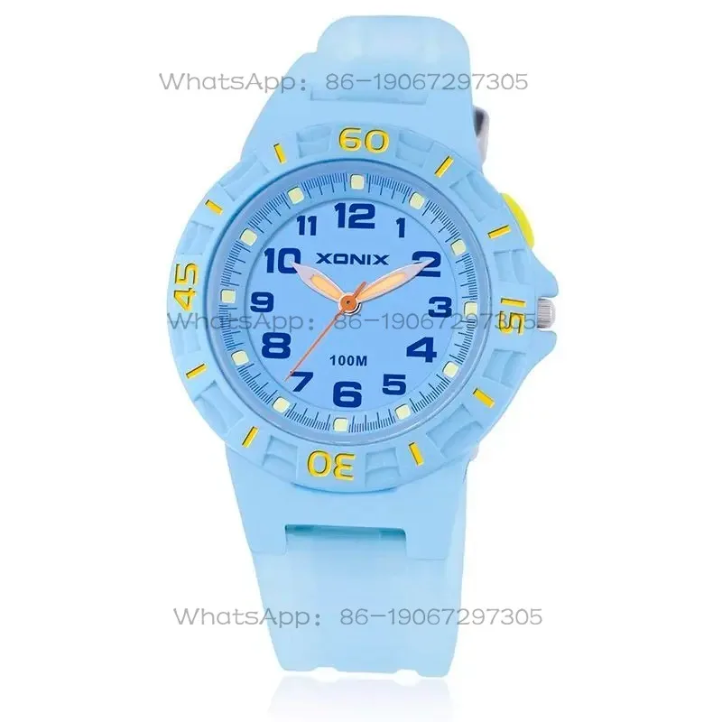 Stylish Simple Children's Watch Boys and Girls Luminous Student Waterproof Quartz Sports Pointer Watch
Stylish Simple Children's Watch Boys and Girls Luminous Student Waterproof Quartz Sports Pointer Watch