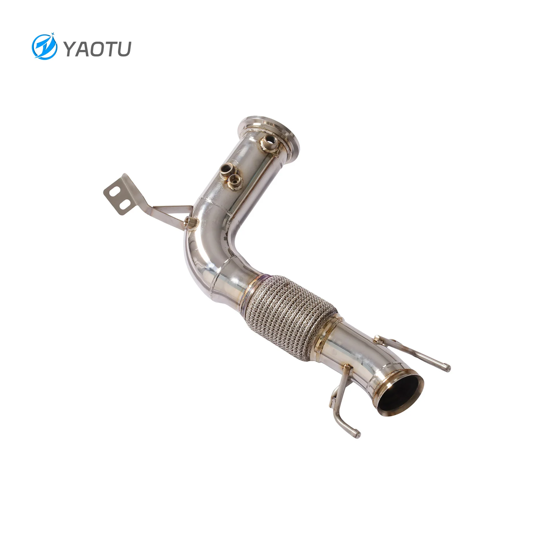 YT High Performance 304 Stainless Steel Exhaust Downpipes Suitable for BMW X2 2.0T B48 2018- Automotive Parts Modification
YT High Performance 304 Stainless Steel Exhaust Downpipes Suitable for BMW X2 2.0T B48 2018- Automotive Parts Modification