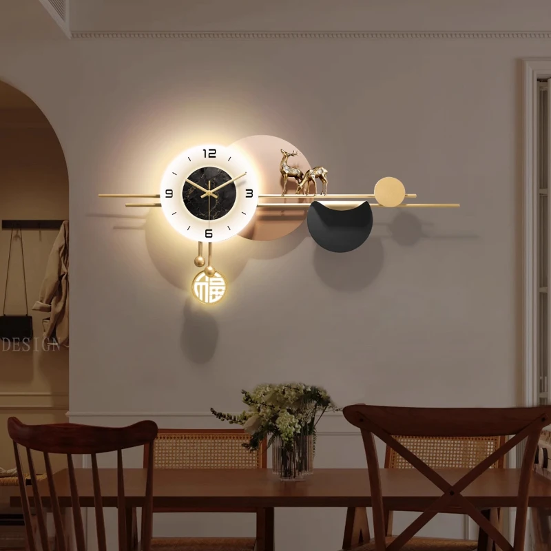 Light Luxury Interior Wall Clocks Led Luxury Modern Art Aesthetic Restaurant Kitchen Clock Wall Creative Horloge Murale Decor
Light Luxury Interior Wall Clocks Led Luxury Modern Art Aesthetic Restaurant Kitchen Clock Wall Creative Horloge Murale Decor