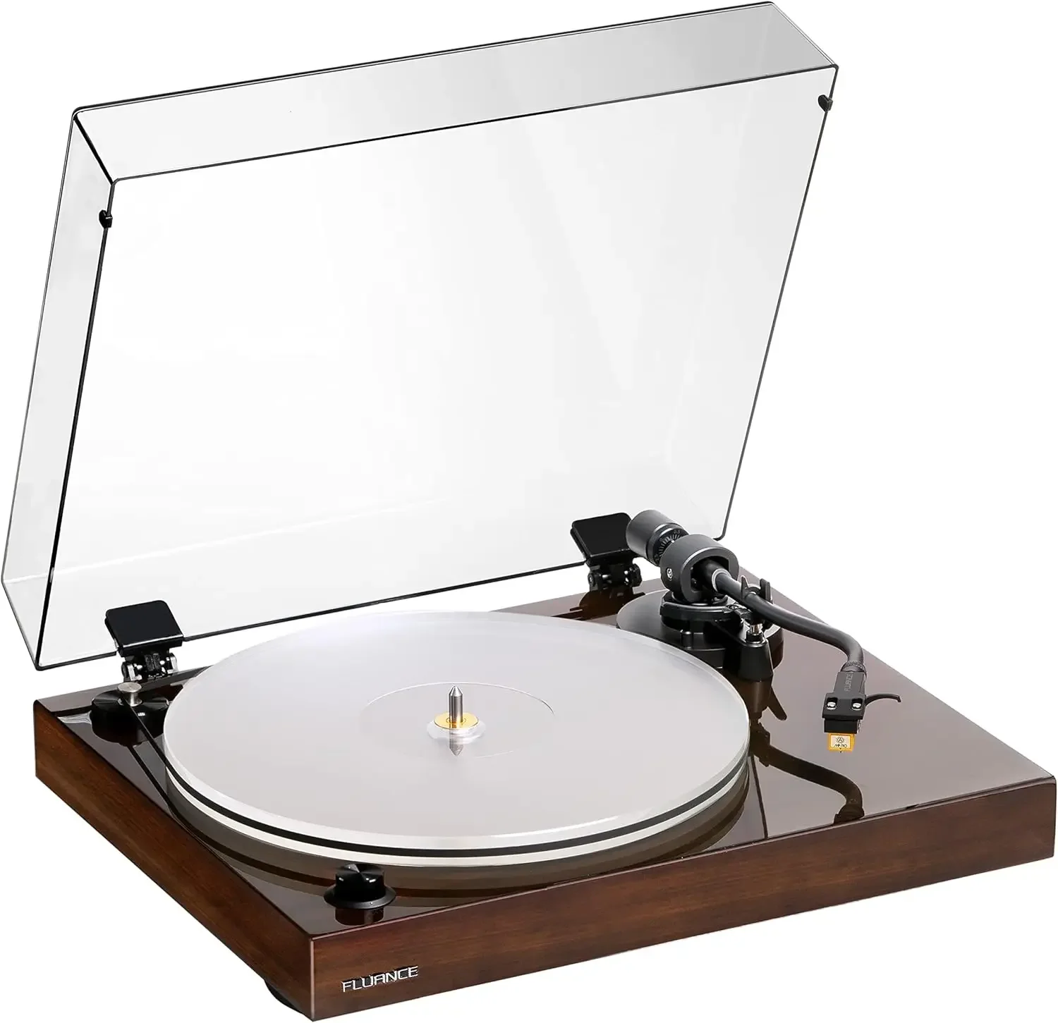 Vinyl Turntable Record Player with Nagaoka MP-110 Cartridge, Acrylic Platter, Speed Control Motor, High Mass MDF Wood Plinth
Vinyl Turntable Record Player with Nagaoka MP-110 Cartridge, Acrylic Platter, Speed Control Motor, High Mass MDF Wood Plinth