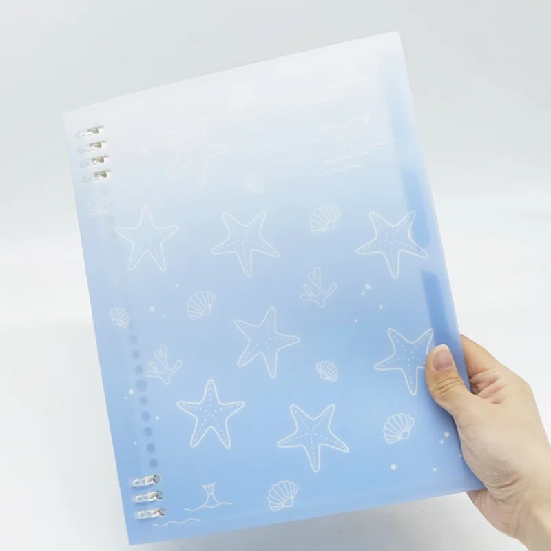 B5 Marine Loose-leaf Book Detachable Notebook High-value Student Notepad Children's Diary School Stationery
B5 Marine Loose-leaf Book Detachable Notebook High-value Student Notepad Children's Diary School Stationery