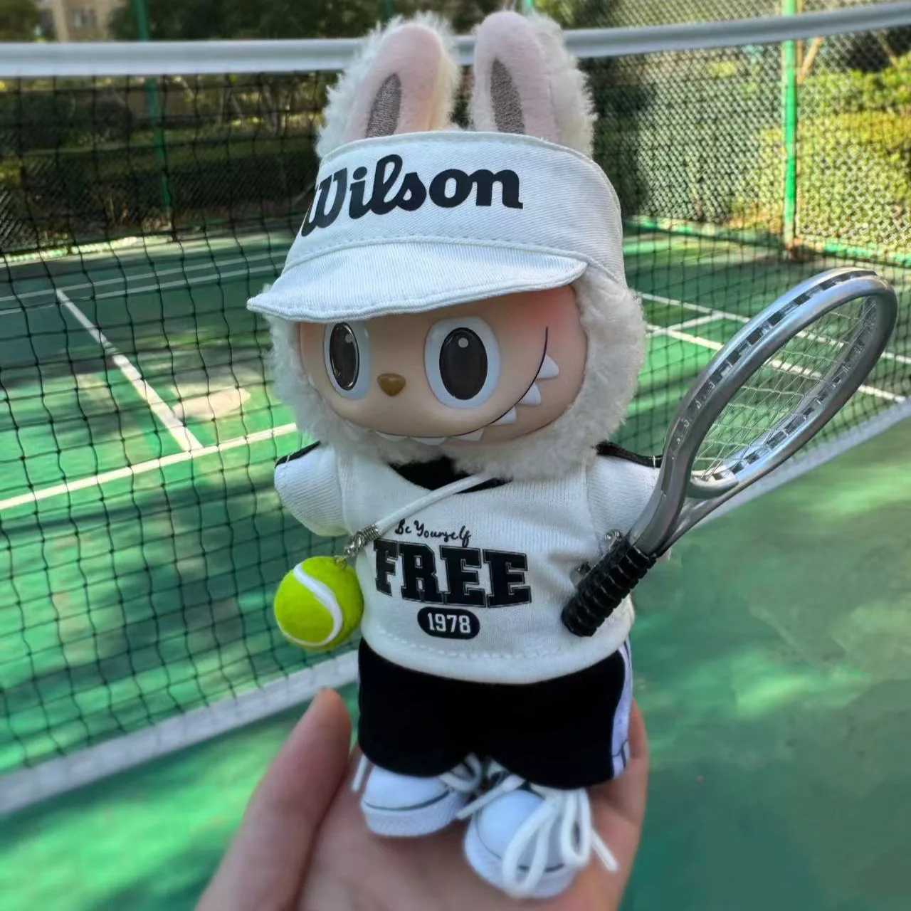 15/17cm doll Clothes competition uniform for Labubu clothing sportswear tennis wear set replace decoration toy accessories
15/17cm doll Clothes competition uniform for Labubu clothing sportswear tennis wear set replace decoration toy accessories