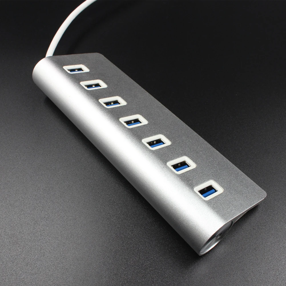 7-портовый концентратор USB 3.0, портативный концентратор данных для USB-аксессуаров, флэш-накопители, телефоны, камеры, внешние жесткие диски
7-портовый концентратор USB 3.0, портативный концентратор данных для USB-аксессуаров, флэш-накопители, телефоны, камеры, внешние жесткие диски