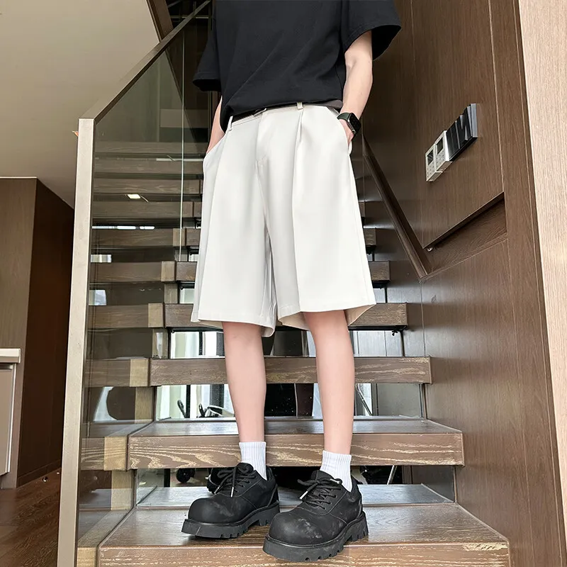 2026 Wide Leg Bermuda Shorts for Casual & Business Summer Cleanfit Loose Fit Pleated Men's & Women's Solid Color Suit Shorts
2026 Wide Leg Bermuda Shorts for Casual & Business Summer Cleanfit Loose Fit Pleated Men's & Women's Solid Color Suit Shorts