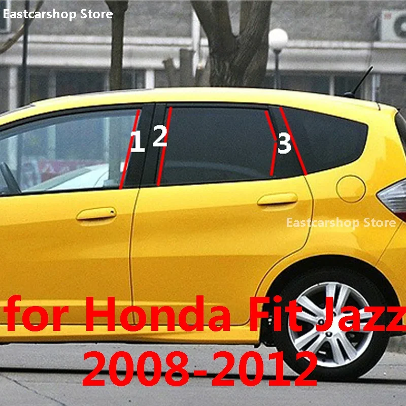For Honda FIT Jazz 2012 2011 2010 Car Carbon Fiber Door Window Middle Column Trim B C Pillar Strip Stickers 2009 2008 Accessorie
For Honda FIT Jazz 2012 2011 2010 Car Carbon Fiber Door Window Middle Column Trim B C Pillar Strip Stickers 2009 2008 Accessorie