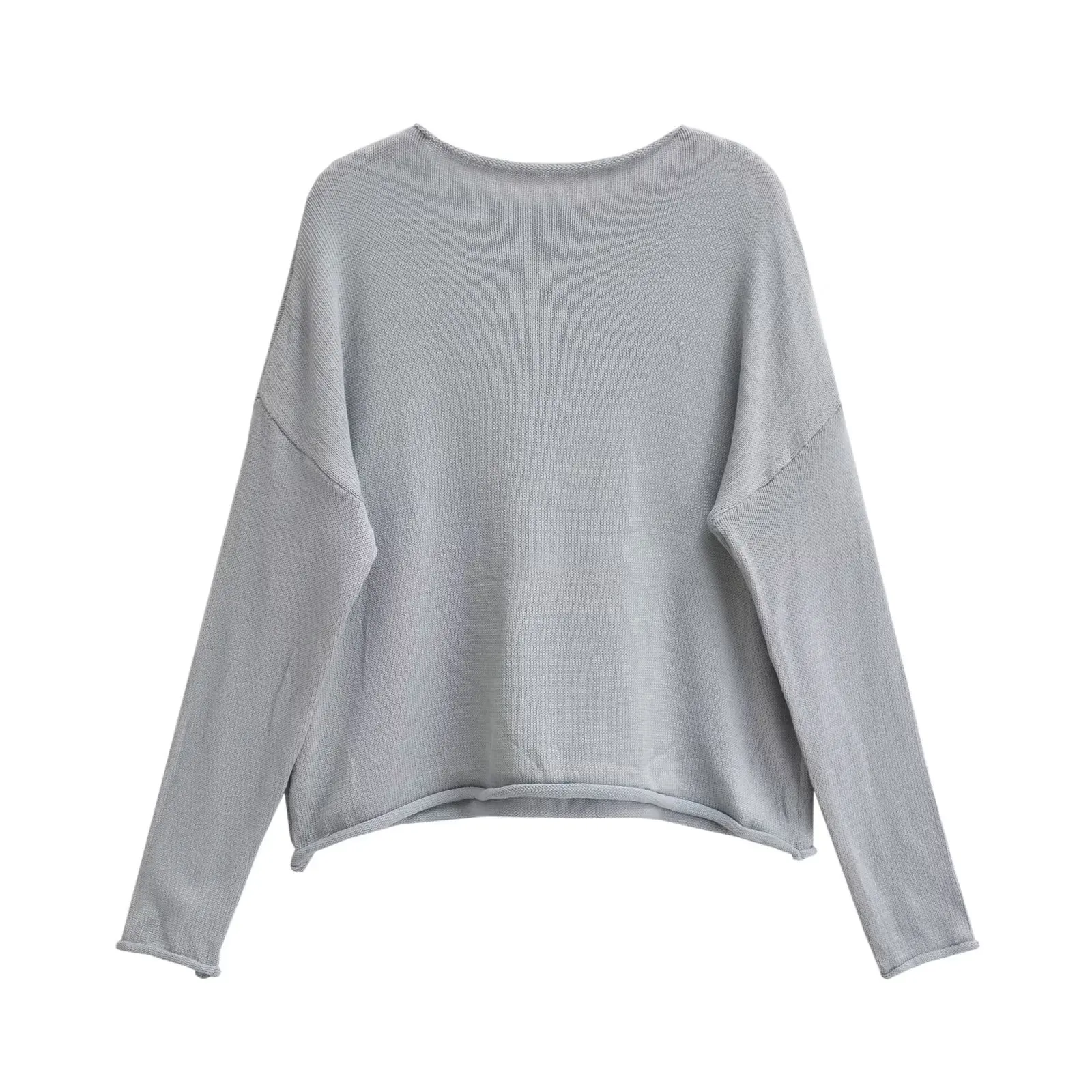 Withered 2024 Fashion Simple Multi-color Round Neck SweaterAutumn New Basic Style Dropped Shoulders Loose Top Women
Withered 2024 Fashion Simple Multi-color Round Neck SweaterAutumn New Basic Style Dropped Shoulders Loose Top Women