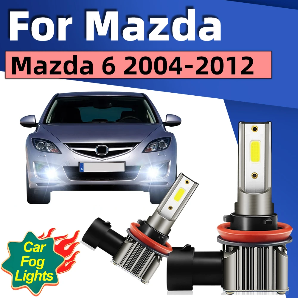 6000K LED Car Front Fog Light Lamp 15000LM Bulb For Mazda 6 Mazda6 2004 2005 2006 2007 2008 2009 2010 2011 2012 Auto Accessories
6000K LED Car Front Fog Light Lamp 15000LM Bulb For Mazda 6 Mazda6 2004 2005 2006 2007 2008 2009 2010 2011 2012 Auto Accessories