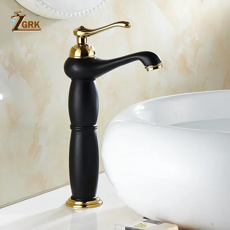 Black Gold Bathroom Faucet Deck Mounted Brass Basin Mixer Faucet Single Handle High Spout Sink Basin Mixer Tap
Black Gold Bathroom Faucet Deck Mounted Brass Basin Mixer Faucet Single Handle High Spout Sink Basin Mixer Tap