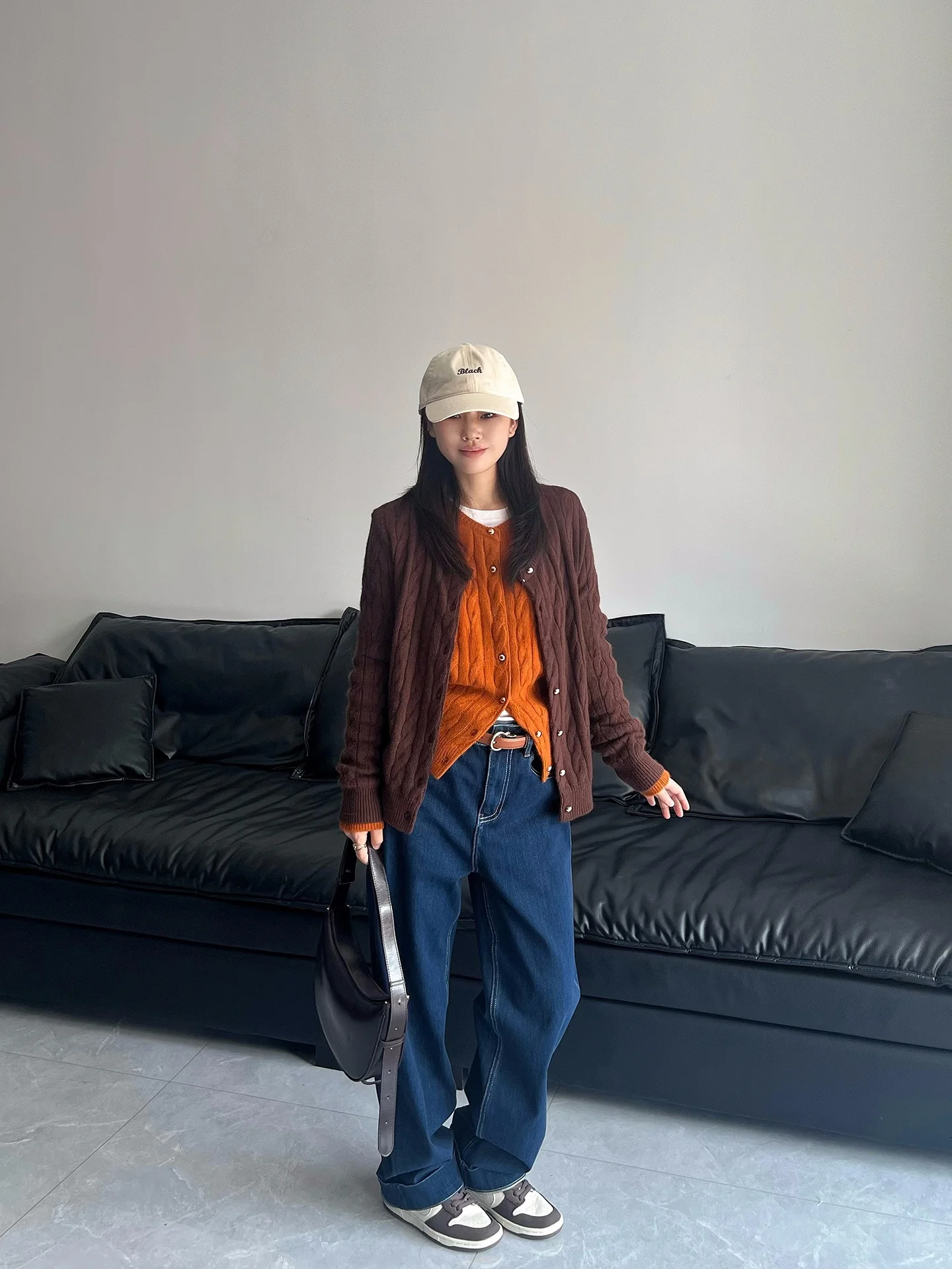 May Muziya round Ne Knitted Open Cardigan Women's Autumn Winter Korean Sle Twist Knit Sweater Coat Loose Fit Long Sve
May Muziya round Ne Knitted Open Cardigan Women's Autumn Winter Korean Sle Twist Knit Sweater Coat Loose Fit Long Sve