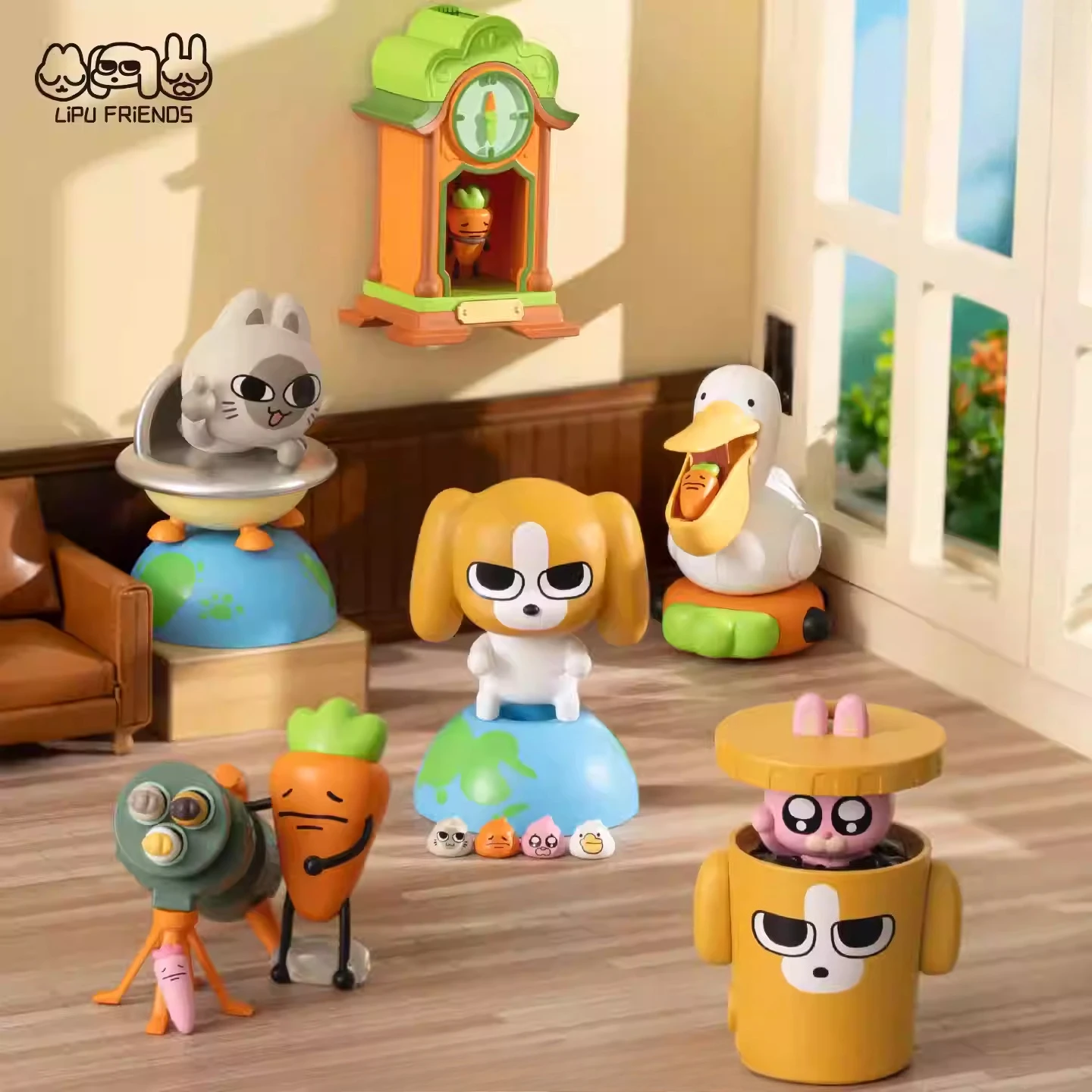 LiPU FRiENDS My Daily Behavior Movable Blind Box Action Figure Doll Model Funny Desktop Decoration Toy Gift Trendy Surprise Bag
LiPU FRiENDS My Daily Behavior Movable Blind Box Action Figure Doll Model Funny Desktop Decoration Toy Gift Trendy Surprise Bag