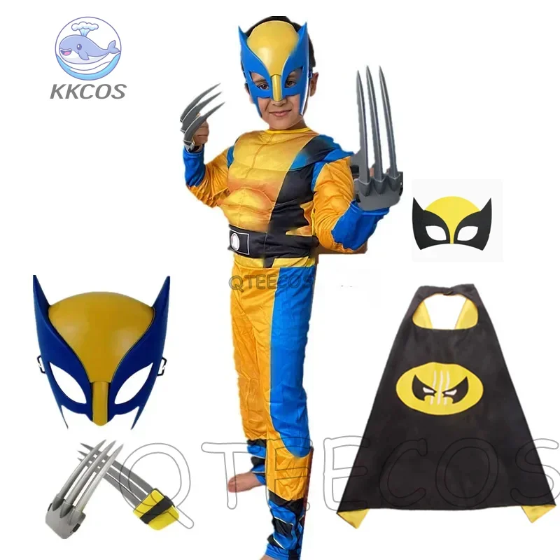 Cosplay Costume Luxury Mask Claw Set Jumpsuit Halloween Christmas Kids New Year Costumes Superhero Fantasy Outfits
Cosplay Costume Luxury Mask Claw Set Jumpsuit Halloween Christmas Kids New Year Costumes Superhero Fantasy Outfits