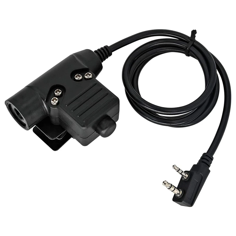 U94 PTT System Adapter 2 Pin 7.0mm Kenwood Plug Push to Talk for Walkie Talkies(Civilian Version)
U94 PTT System Adapter 2 Pin 7.0mm Kenwood Plug Push to Talk for Walkie Talkies(Civilian Version)