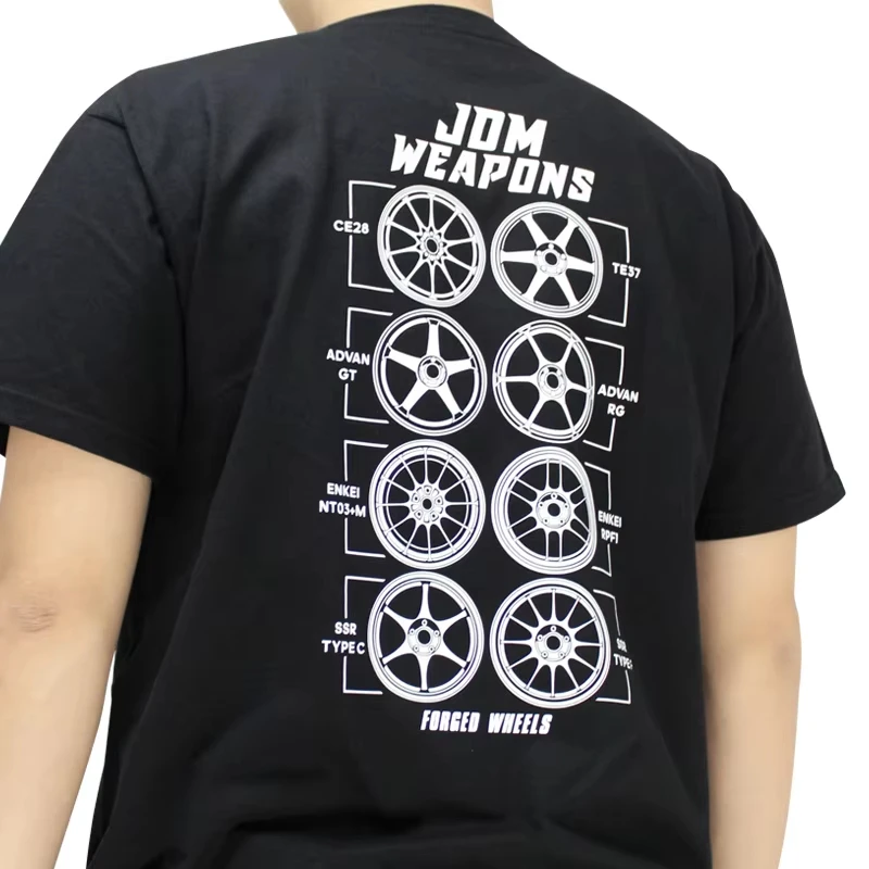 2025 new summer heavy cotton JDM wheel printing couple short sleeve round neck men and women loose shoulder T-shirt shirt
2025 new summer heavy cotton JDM wheel printing couple short sleeve round neck men and women loose shoulder T-shirt shirt