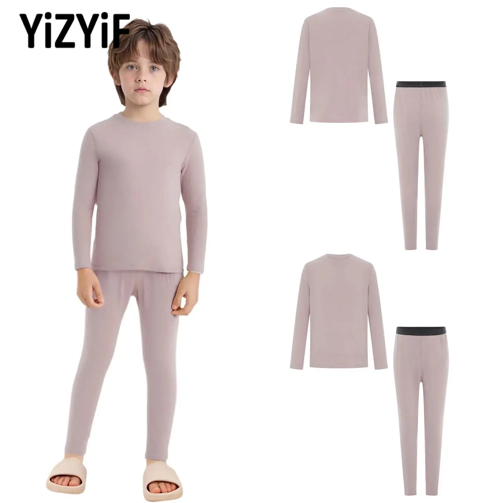 2Pcs Kids Girls Boys Thermal Underwear Set Fashion Warm-up Sleepwear Homewear Loungewear Long Sleeve Pullover Top+Leggings Sets
2Pcs Kids Girls Boys Thermal Underwear Set Fashion Warm-up Sleepwear Homewear Loungewear Long Sleeve Pullover Top+Leggings Sets