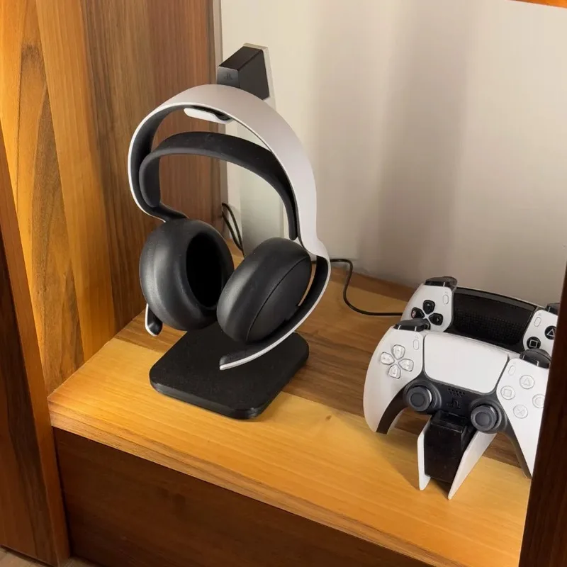 Gaming Headset Stand for Sony PS5 Elite Pulse Minimalist Desktop Headphone Holder Non-Charging Headset Hanger for Desk Organizer
Gaming Headset Stand for Sony PS5 Elite Pulse Minimalist Desktop Headphone Holder Non-Charging Headset Hanger for Desk Organizer