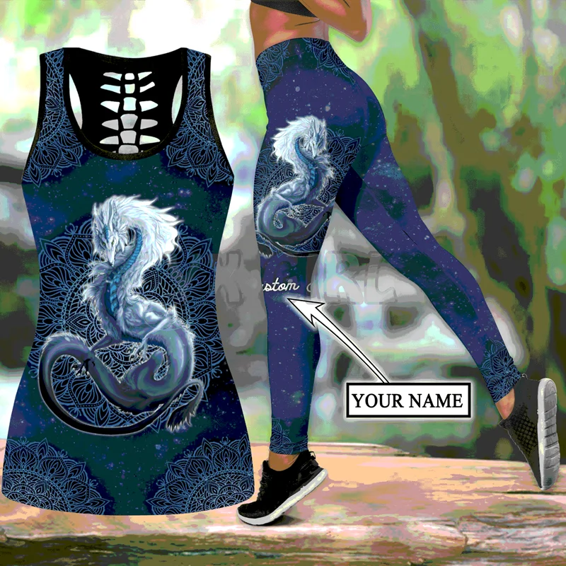Dragon Mandala Legging + Hollow Tank Combo Custom Name 3D Printed Tank Top+Legging Combo Outfit Yoga Fitness Legging Women
Dragon Mandala Legging + Hollow Tank Combo Custom Name 3D Printed Tank Top+Legging Combo Outfit Yoga Fitness Legging Women