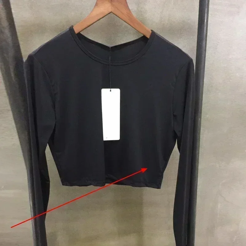 AL Quick Drying Long Sleeve Yoga Shirt Fitness Women's Gym Clothes Short Sports Top Elastic Breathable Training Jogging Shirt
AL Quick Drying Long Sleeve Yoga Shirt Fitness Women's Gym Clothes Short Sports Top Elastic Breathable Training Jogging Shirt