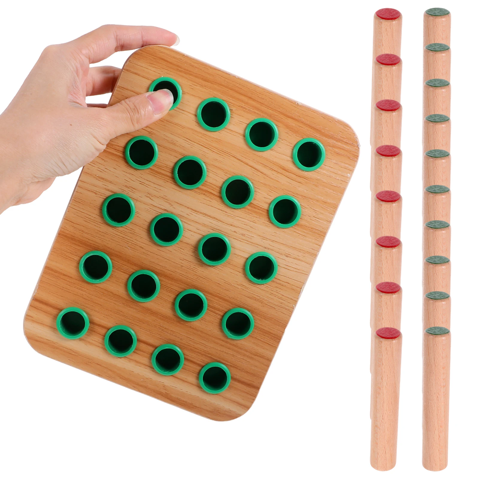 Rehabilitation Training Board Compact Wood Pegboard Hand Eye Coordination Trainer Finger Dexterity Device Fitness Equipment Home
Rehabilitation Training Board Compact Wood Pegboard Hand Eye Coordination Trainer Finger Dexterity Device Fitness Equipment Home