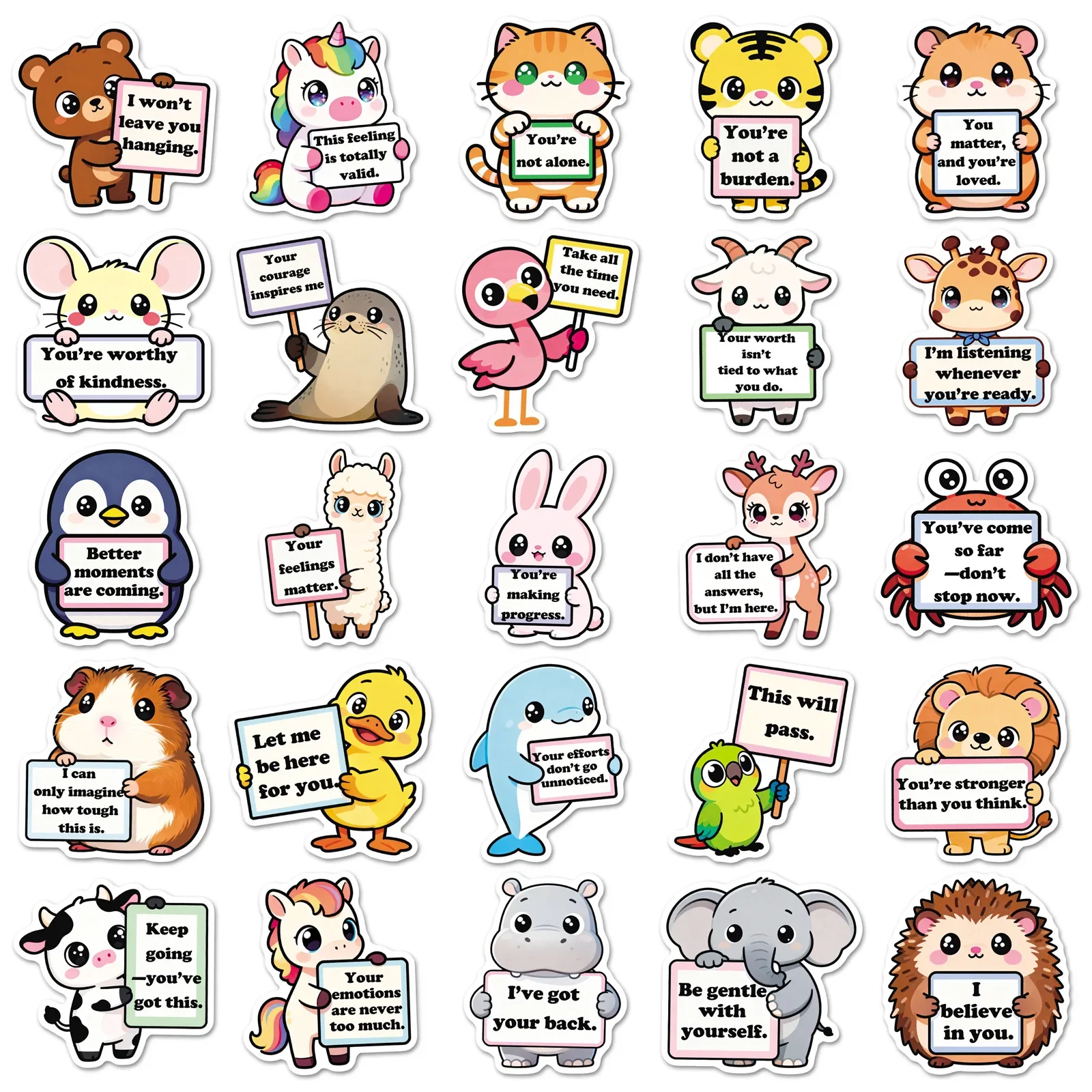50PCS Animal Emotional Support Graffiti Stickers Positive Energy English Slogans Decal DIY Laptop Phone Cup Guitar Kid Toys
50PCS Animal Emotional Support Graffiti Stickers Positive Energy English Slogans Decal DIY Laptop Phone Cup Guitar Kid Toys