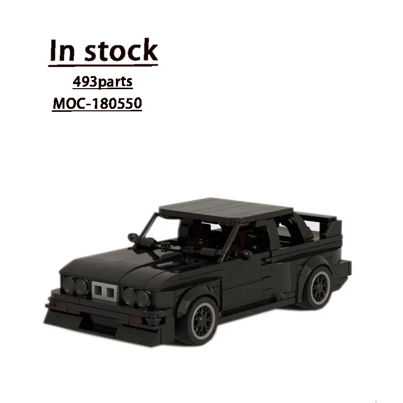 MOC-180550 Black New E30 M3 Supercar Racing Building Block Model 493 Parts Boy Kids Birthday Building Blocks Toy Gift
MOC-180550 Black New E30 M3 Supercar Racing Building Block Model 493 Parts Boy Kids Birthday Building Blocks Toy Gift