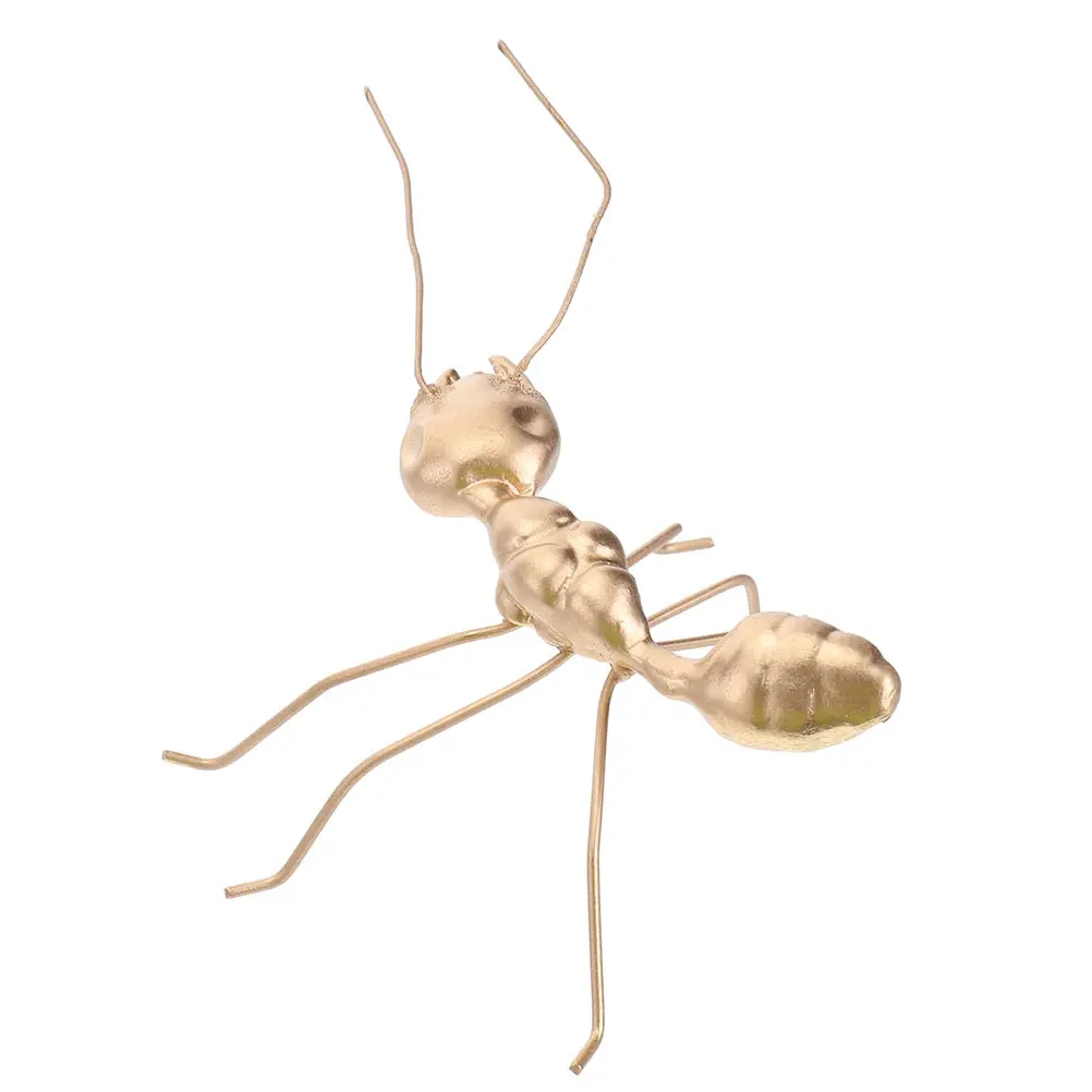 1pc Gardening Decoration Ornaments Metal Ant Sculpture Desktop Figurine Zinc Alloy Creative Piece for Home Office Bar Kitchen
1pc Gardening Decoration Ornaments Metal Ant Sculpture Desktop Figurine Zinc Alloy Creative Piece for Home Office Bar Kitchen